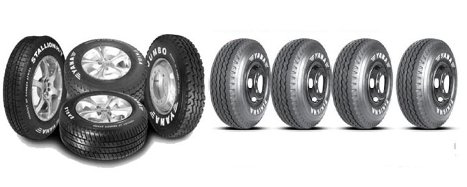 All Size Yanna Tyres